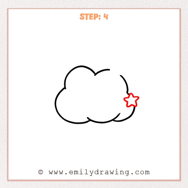 how to draw a night sky - Step 4